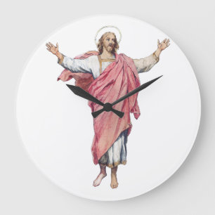 The Resurrection of Christ Sacred Masterpiece Large Clock