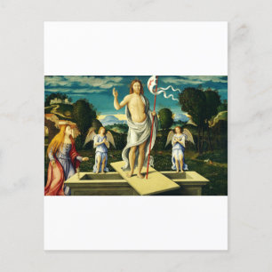 The Resurrection of Jesus by Girolamo da Santacroc