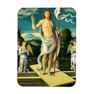 The Resurrection of Jesus by Girolamo da Santacroc Magnet