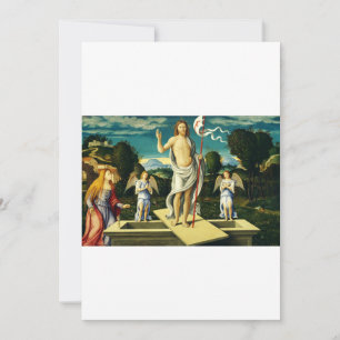 The Resurrection of Jesus by Girolamo da Santacroc Thank You Card