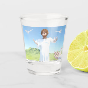 The Resurrection of Jesus Shot Glass