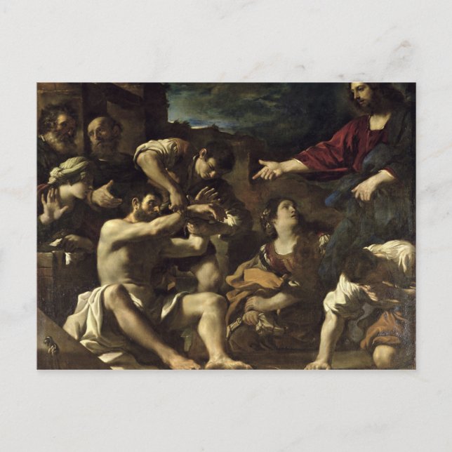 The Resurrection of Lazarus, c.1619 Postcard (Front)