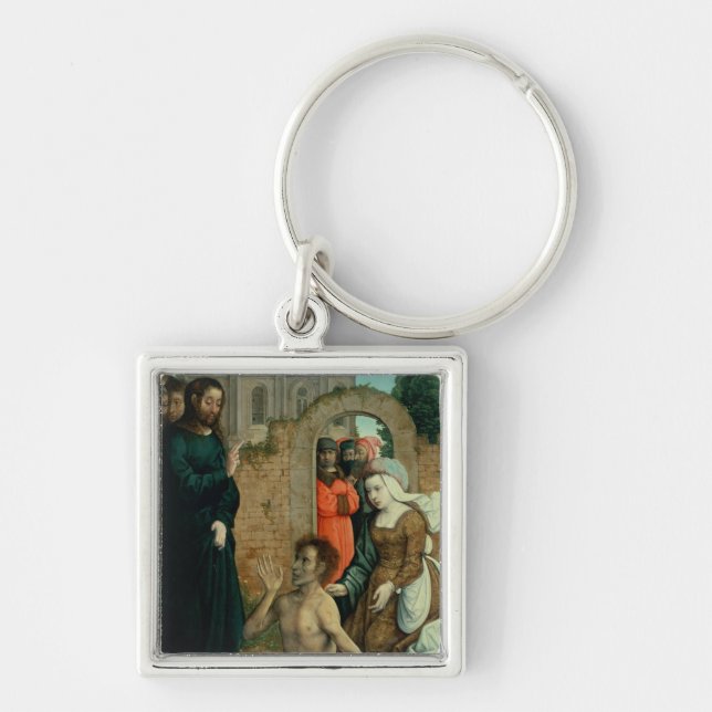 The Resurrection of Lazarus Key Ring (Front)