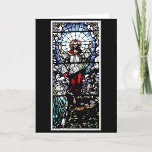 The Resurrection of our Lord (Stained Glass) Holiday Card