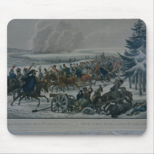 The retreat of the French army from Moscow Mouse Pad