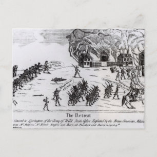 The Retreat, published 1775 Postcard
