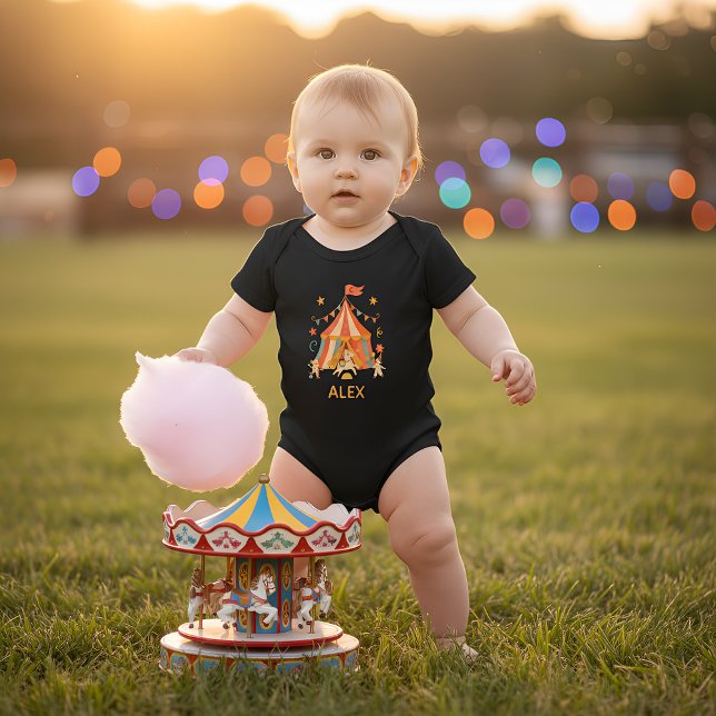 The Retro Circus Crew Baby Bodysuit (Creator Uploaded)