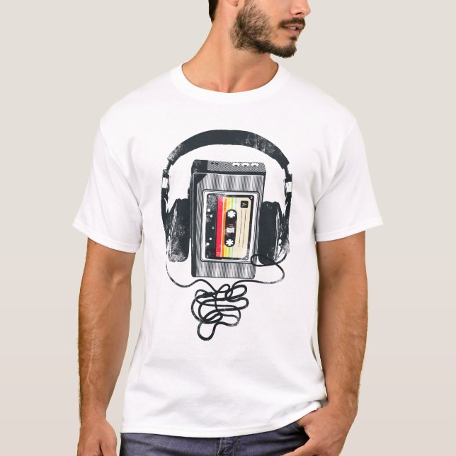 The retro music roundtrip T-Shirt (Front)