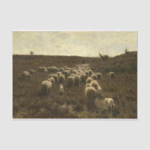 The Return of the Flock, Laren by Anton Mauve Tissue Paper