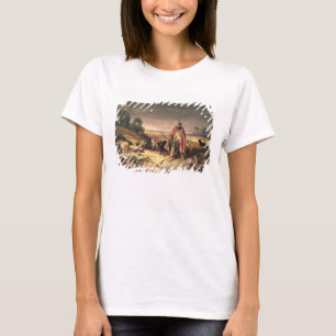 The Return of the Shepherd (pen & brown ink, w/c & T-Shirt