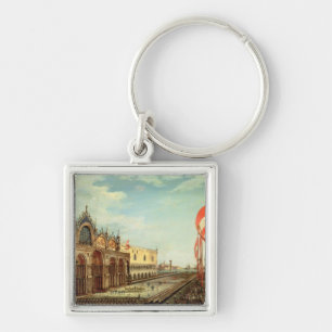The Return of the St. Mark Troops to Venice Key Ring