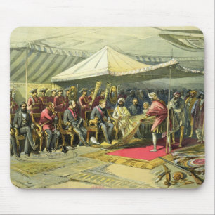 The Return Visit of the Viceroy to the Maharajah o Mouse Pad