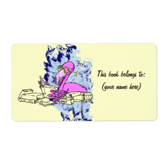 The Reusable 12 bookplate, square 2