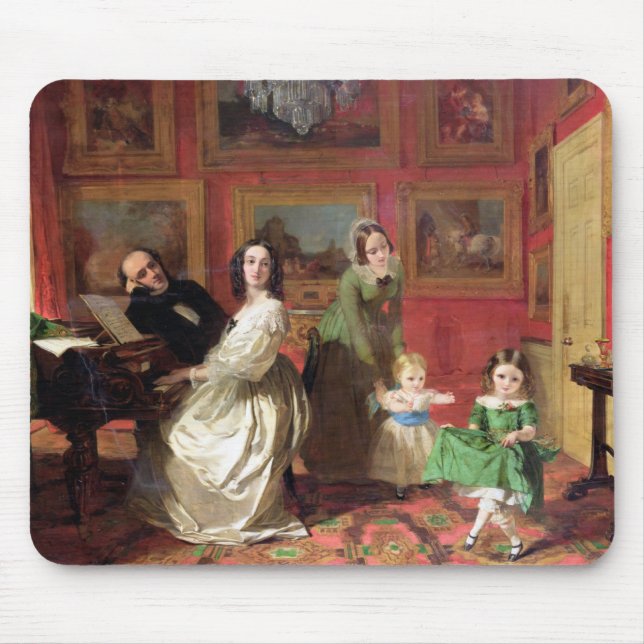 The Rev. and Mrs Palmer-Lovell with their daughter Mouse Pad (Front)