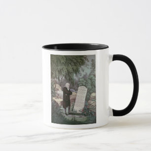 The Rev. John Wesley visiting his mother's grave Mug