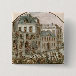 The Reveillon Riot of April, 1789 15 Cm Square Badge