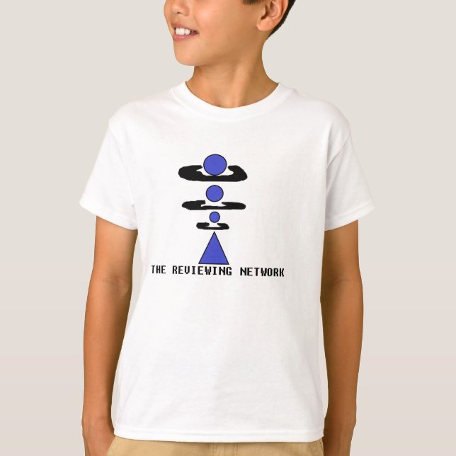 The Reviewing Network Kids T-Shirt (Front)