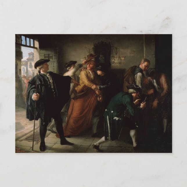 The Revolt of Esquilache Postcard (Front)