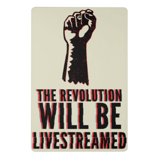 The Revolution Will Be Livestreamed Mini Clipboard