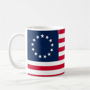 The Revolutionary War Betsy Ross Flag Coffee Mug