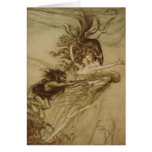The Rhinemaidens teasing Alberich