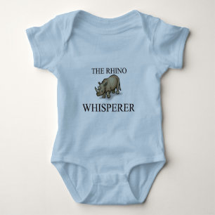 The Rhino Whisperer Baby Bodysuit