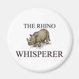 The Rhino Whisperer Magnet