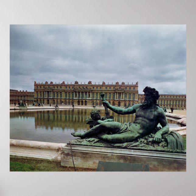 The Rhone, fountain by Jean-Baptiste Tuby Poster (Front)