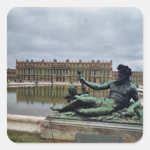 The Rhone, fountain by Jean-Baptiste Tuby Square Sticker