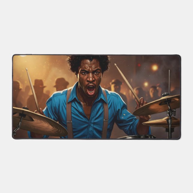 The Rhythm Ace  Desk Mat (Front)