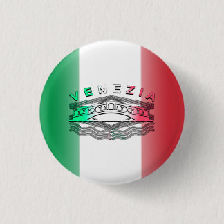 The Rialto Bridge  3 Cm Round Badge