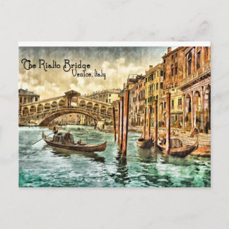 The Rialto Bridge Postcard