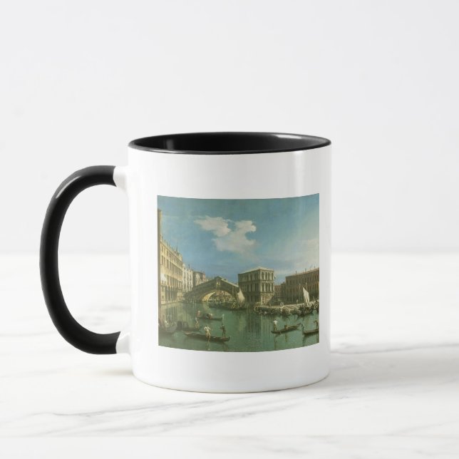 The Rialto Bridge, Venice Mug (Left)