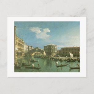 The Rialto Bridge, Venice Postcard