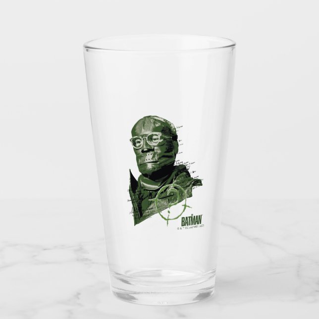 The Riddler Character Graphic Glass (Front)