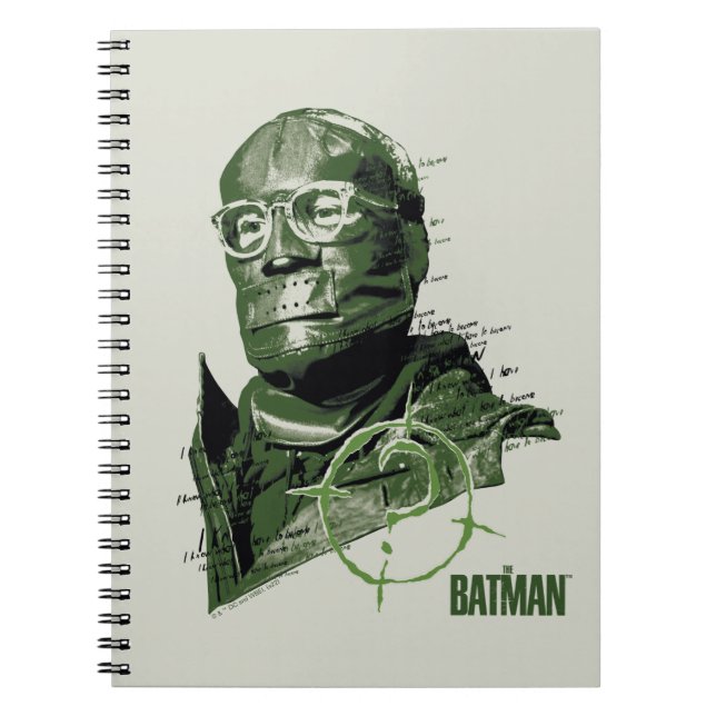 The Riddler Character Graphic Notebook (Front)
