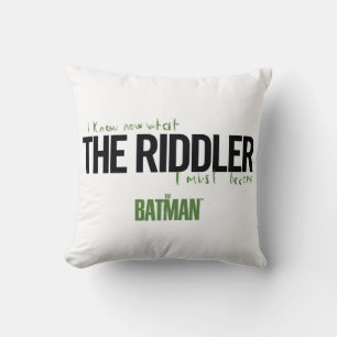The Riddler - I Know What I Must Become Cushion