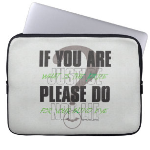 The Riddler - If You Are Justice Please Do Not Lie Laptop Sleeve