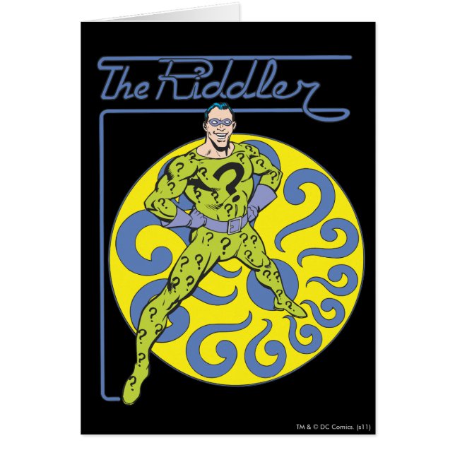 The Riddler & Logo Purple (Front)