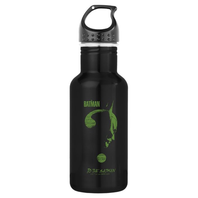The Riddler "To The Batman" Question Mark 532 Ml Water Bottle (Front)