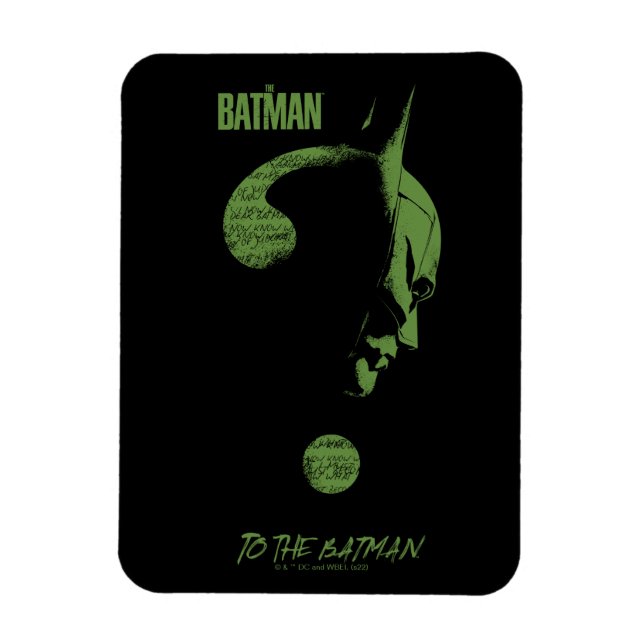 The Riddler "To The Batman" Question Mark Magnet (Vertical)