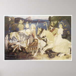 The Riders of the Sidhe, 1911 Poster