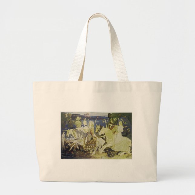 The Riders of the Sidhe Large Tote Bag (Front)