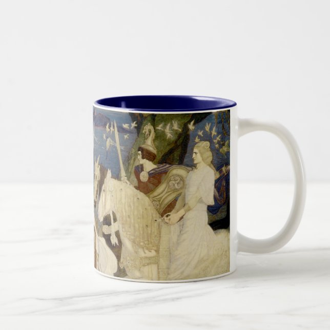 The Riders of the Sidhe Two-Tone Coffee Mug (Right)
