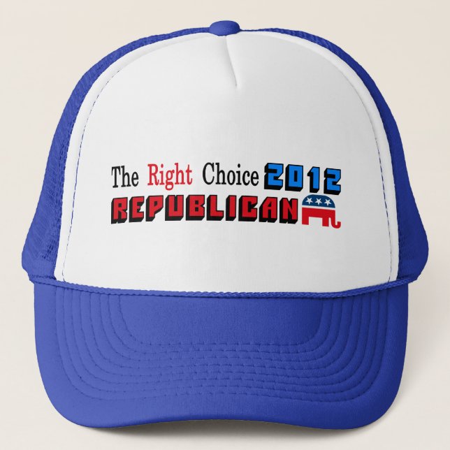 The Right Choice Trucker Hat (Front)