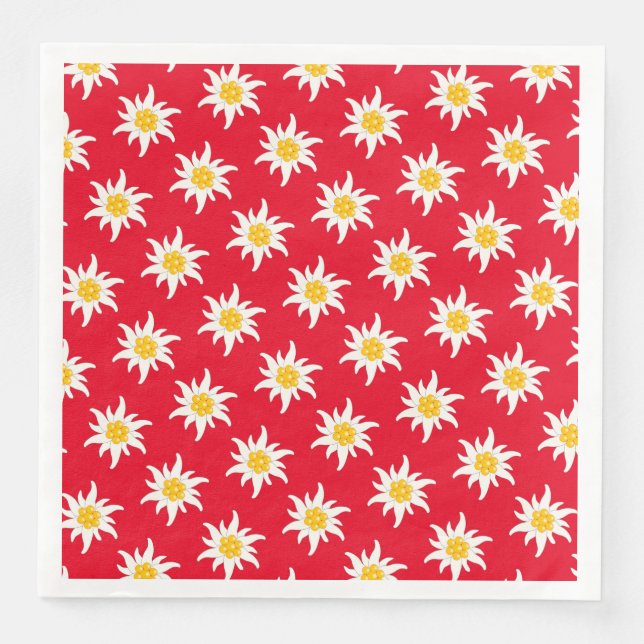 The right napkin for fondue or raclette (Front)