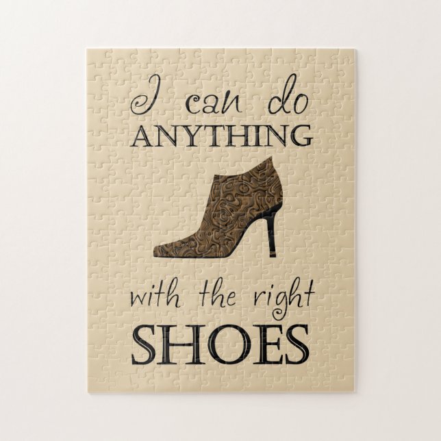 The Right Shoes Jigsaw Puzzle (Vertical)