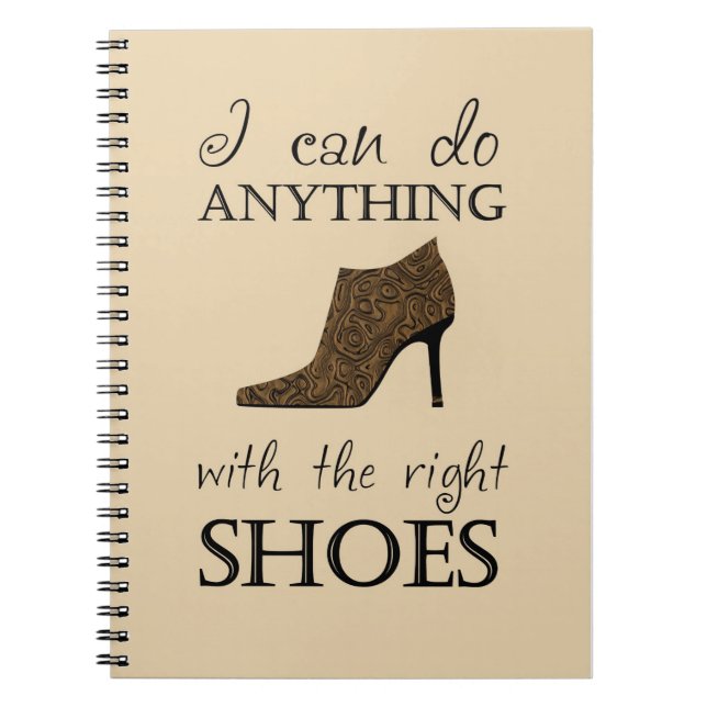 The Right Shoes Notebook (Front)