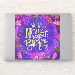 The Right Thing Fun Purple Floral Inspirivity