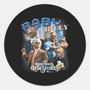 The Righteous Gemstones Baby Billy Heartthrob  Classic Round Sticker
